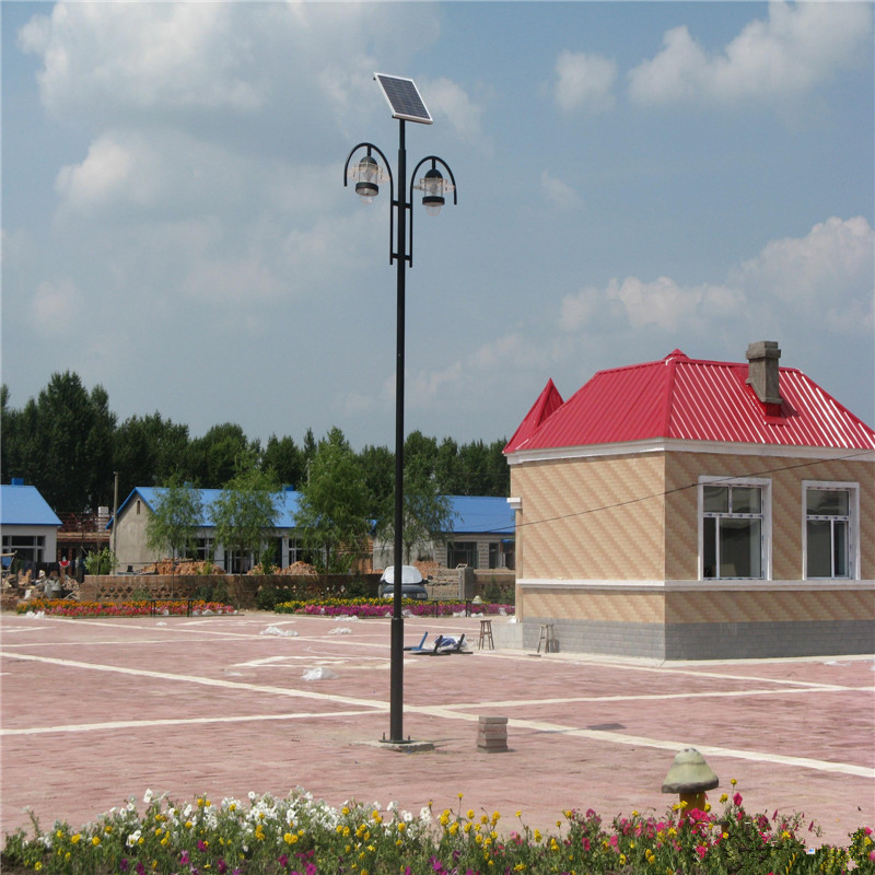 Iluminação Solar de Jardim ao Ar Livre em Alumínio Fundido