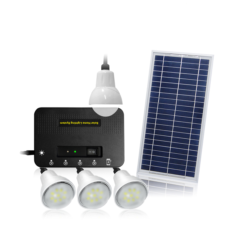 Kits Solares Iluminação 4 Ambientes Simultaneamente