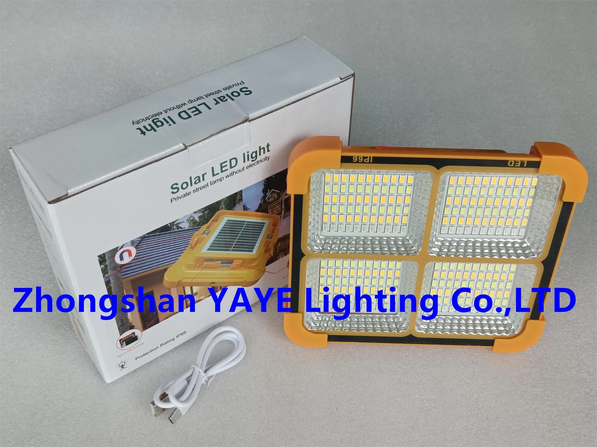 Preço de Fábrica Salável CE Portátil Mini 50W/100W/200W Bateria de Lítio Solar LED Iluminação para Camping com 3 Anos de Garantia/ 1000PCS Estoque Melhor Fornecedor