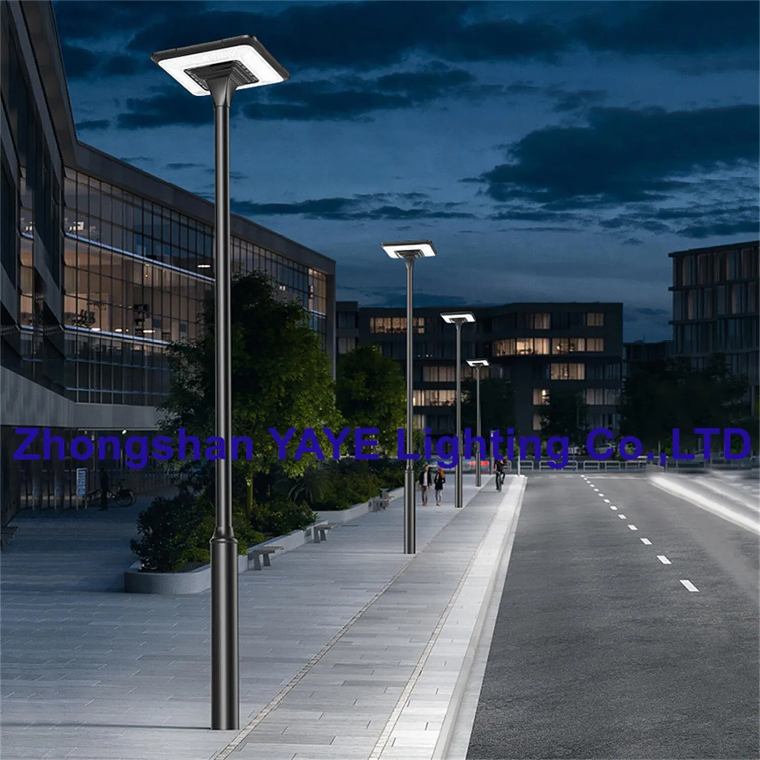 Yaye 2023 Fábrica Solar CE/RoHS 200W Iluminação Decorativa de LED para Jardim ao Ar Livre em Alumínio para Calçada e Caminho 23 Anos de Experiência em Produção e Exportação Melhor Serviço