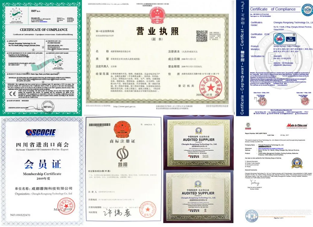 Certificações de Fábrica