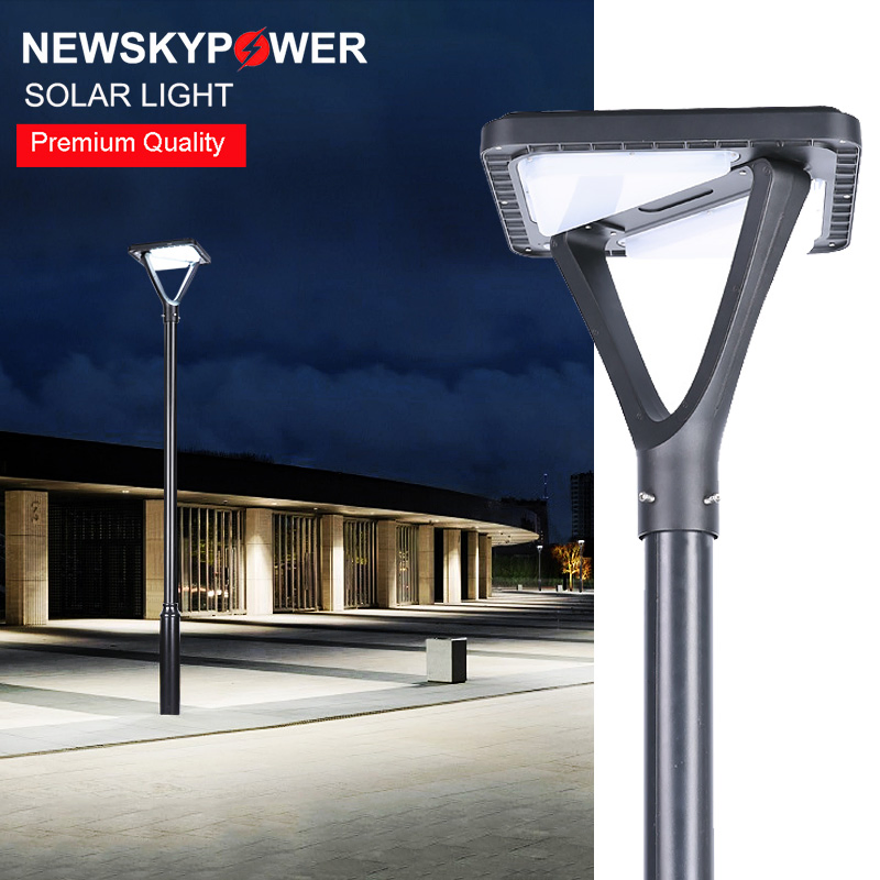 Lâmpada Solar LED de Jardim ao Ar Livre à Prova d'Água de Alta Potência por Atacado 20W Iluminação de Paisagismo