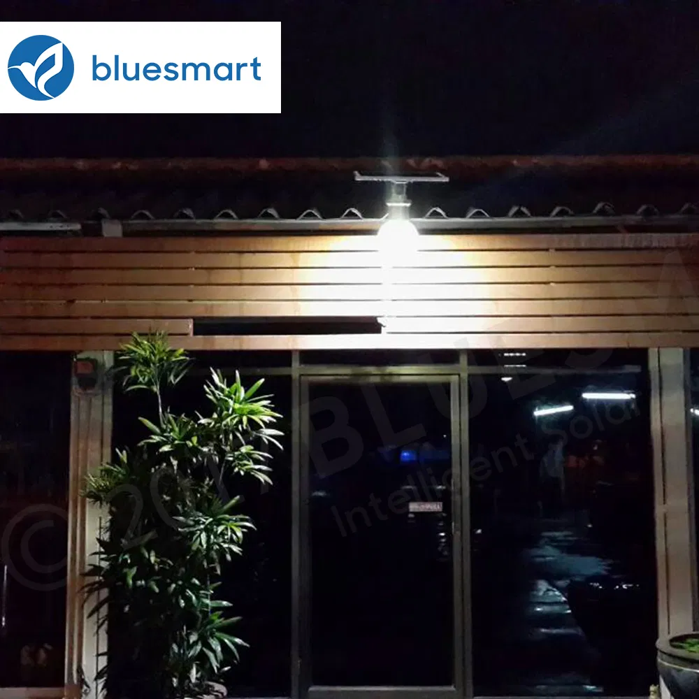 Iluminação Solar de Jardim para Segurança com Economia de Energia LED Bluesmart 12W