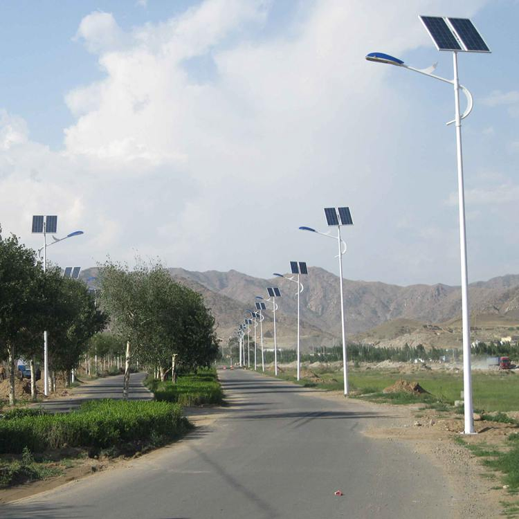 IP65 Iluminação Solar LED para Rua/Caminho com Sensor de Painel e Bateria de Gel/Lítio para Economia de Energia no Jardim Externo