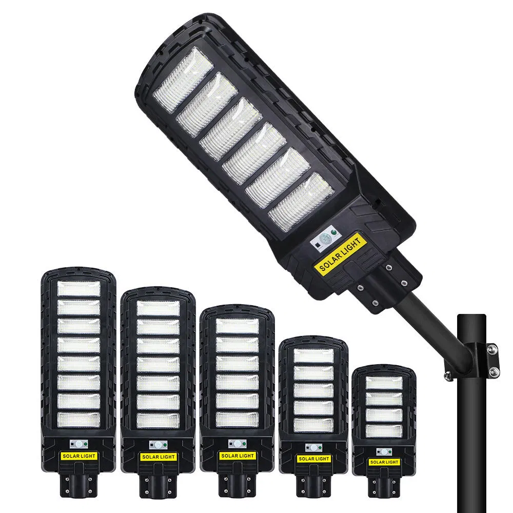 Iluminação de Rua Solar LED ao Ar Livre à Prova d'Água Industrial IP65 100W 500W 600W 1000W