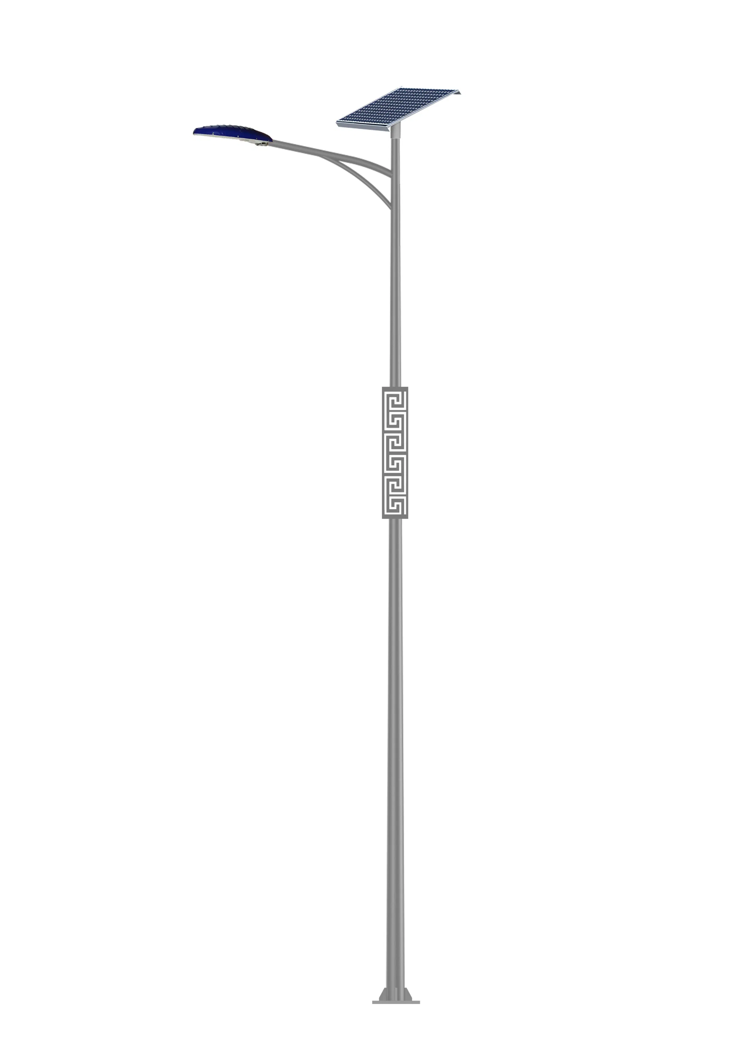 Iluminação Solar LED Galvanizada a Quente para Estacionamento de Alto Desempenho