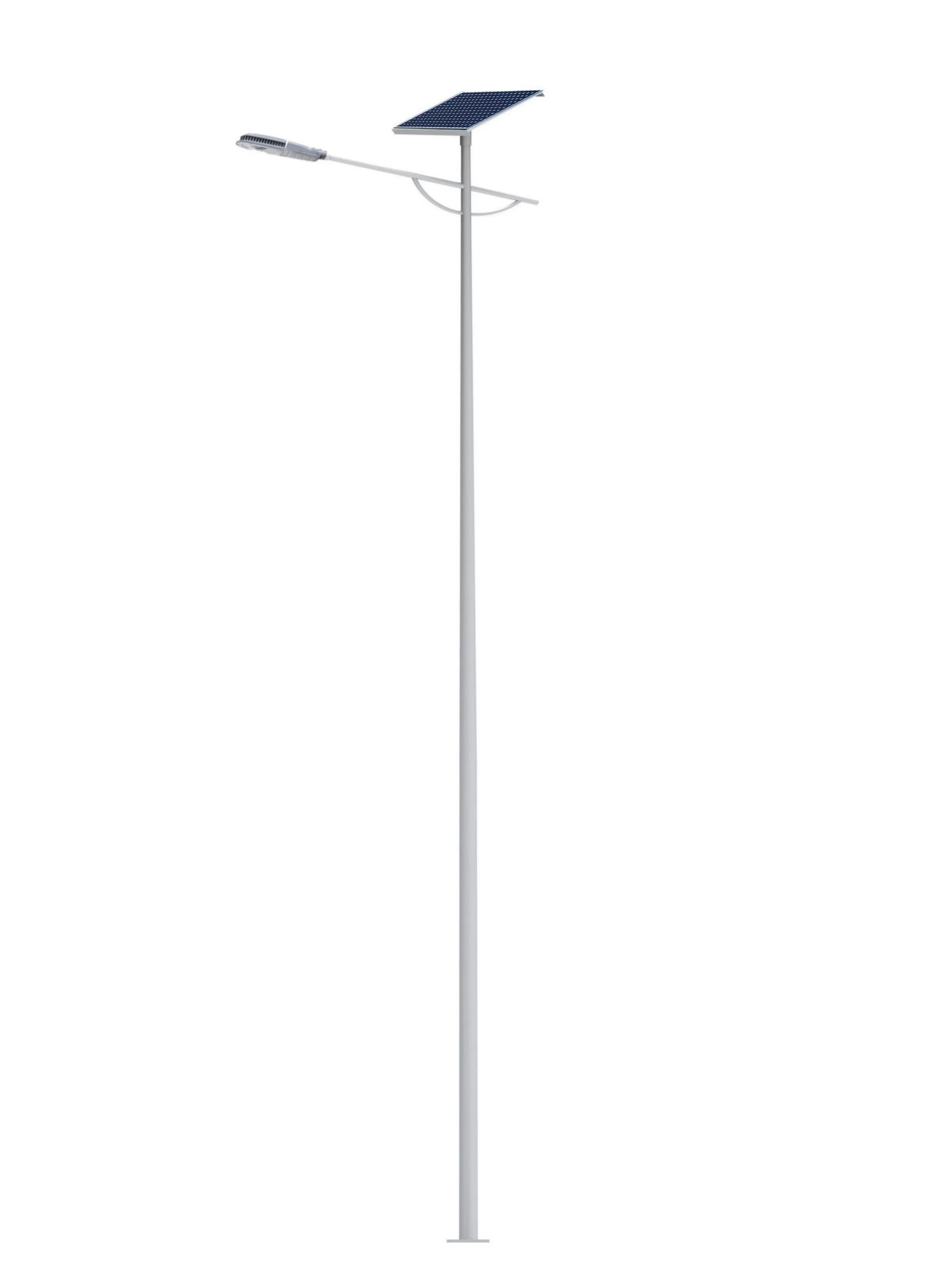 Iluminação Solar LED Galvanizada a Quente para Estacionamento de Alto Desempenho