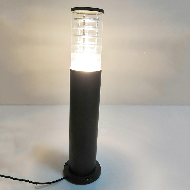 Luz de Bollard 80cm 60cm Lâmpadas de Jardim e Gramado Decoração Vila Caminho Pilar Posto Lanternas Solares Iluminação Paisagística