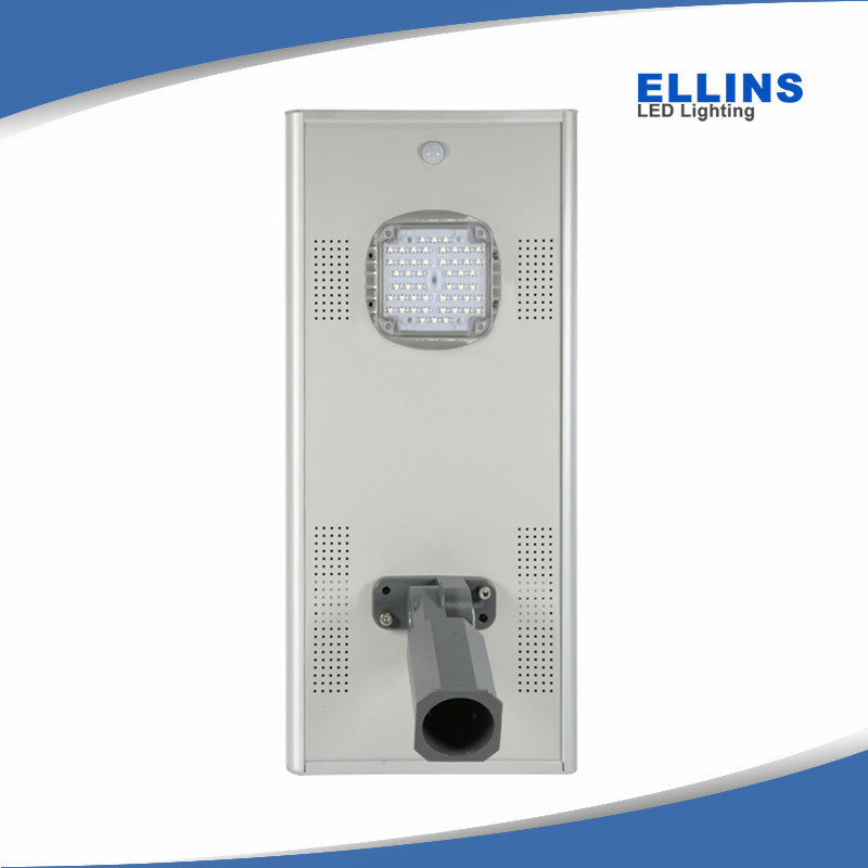 Iluminação de Luz de Rua Solar com Sensor de Movimento LED Ellins