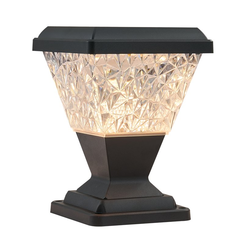 Yaye 25 Anos Fabricante de Painéis Solares 30W Iluminação Decorativa de Jardim LED Solar à Prova d'Água para Cerca de Pilar RGB 3 Anos de Garantia Controle Remoto 1000PCS Estoque