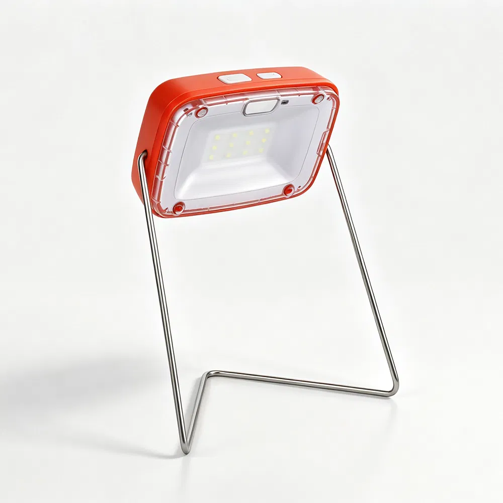 Iluminação Portátil de Fábrica Chinesa, Iluminação Durável, Iluminação Solar LED para Uso Externo, para Leitura e Acampamento