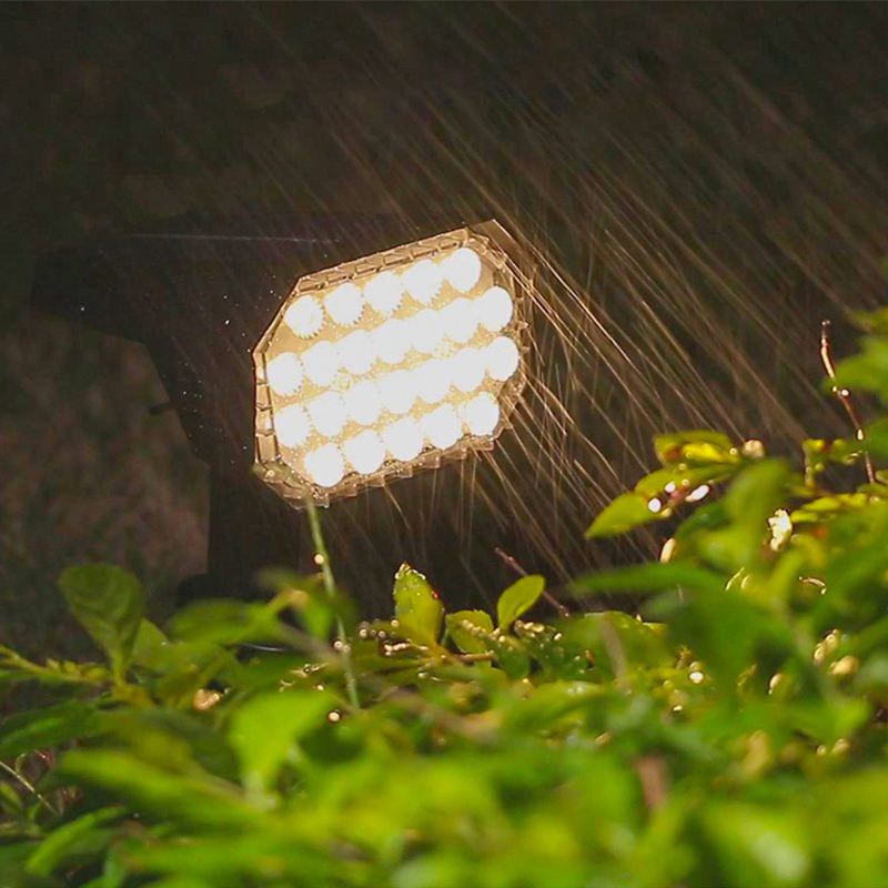 IP54 À prova d'água 2-in-1 Luz de Spot LED Solar Branca Fria para Iluminação de Paisagem em Jardim, Quintal, Pátio, Entrada, Caminho, Varanda