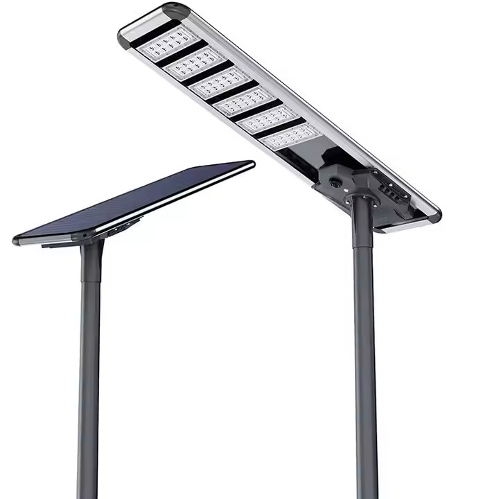 Iluminação do Crepúsculo ao Amanhecer Luminária Solar Integrada de Alta Brilho Lâmpada Solar Tudo-em-Um para Estradas