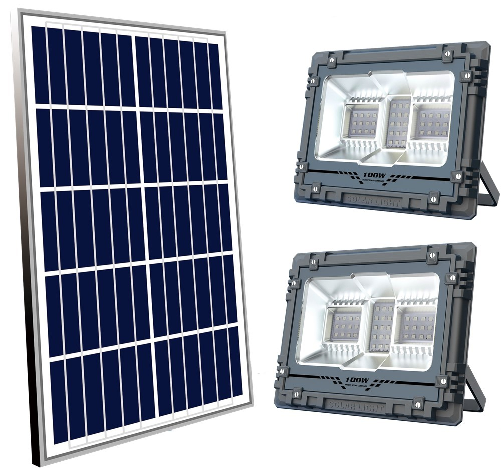 Yaye Mais Quente Venda 300W Luz de Inundação Solar LED RGB para Iluminação de Jardim de Parede Interna Externa / Controle Remoto Sensor de Movimento