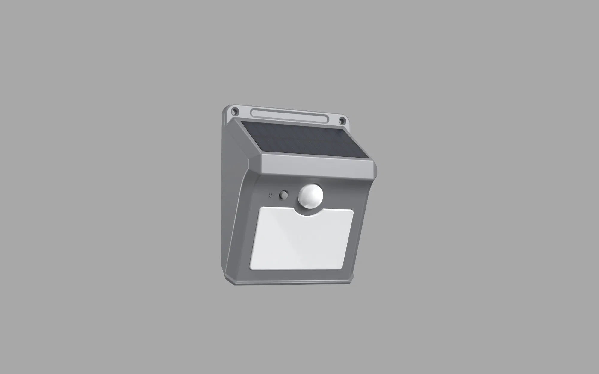 Lâmpadas de Parede com Sensor de Movimento Solar para Iluminação de Jardim Externo