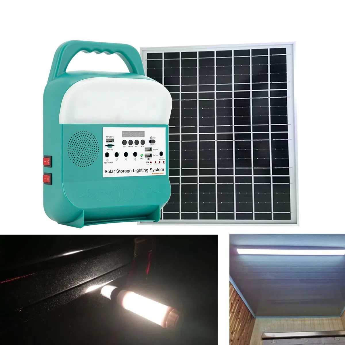 Sistema de Iluminação Solar Eficiente em Energia para Casas e Jardins Synsvo