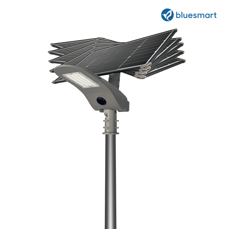 6000K Iluminação de Segurança Solar ao Ar Livre com Alta Luminância LED e Bateria