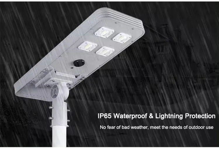 Iluminação Solar para Inundação 60W/70W/80W/90W para Local Úmido