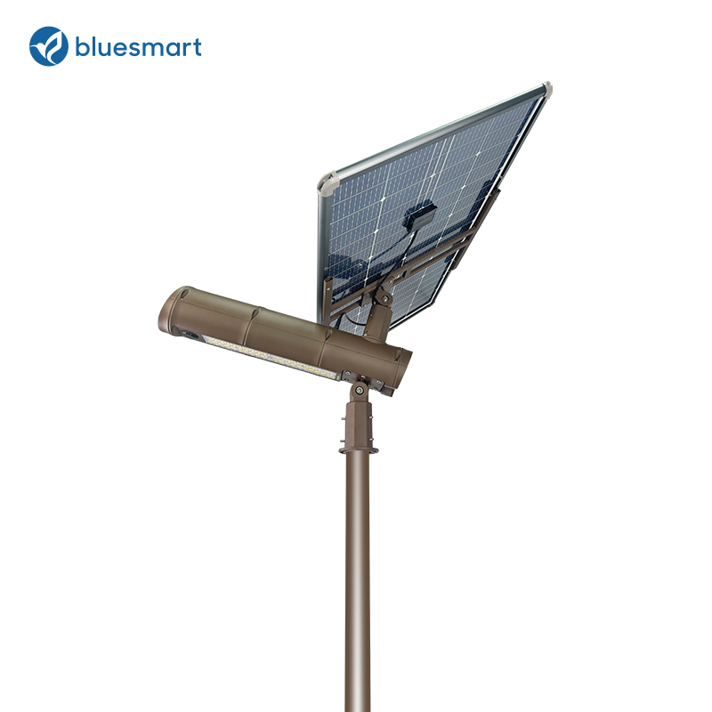 Lâmpada Solar de Rua de Vizinhança Design Integrado Alta Brilho Iluminação de Segurança