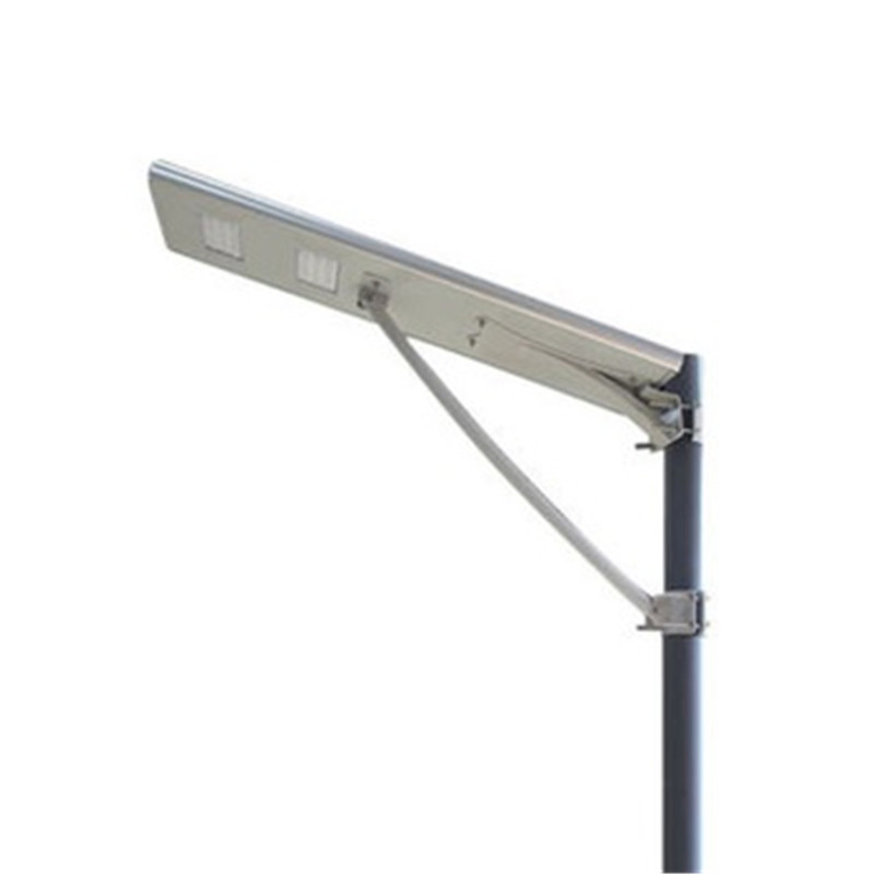 Iluminação de Rua Solar com Sensor de Movimento para Jardim com Braços Duplos Hepu