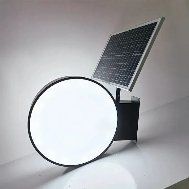 Placa de Publicidade em LED Solar de Alta Qualidade e Ecológica para Exterior
