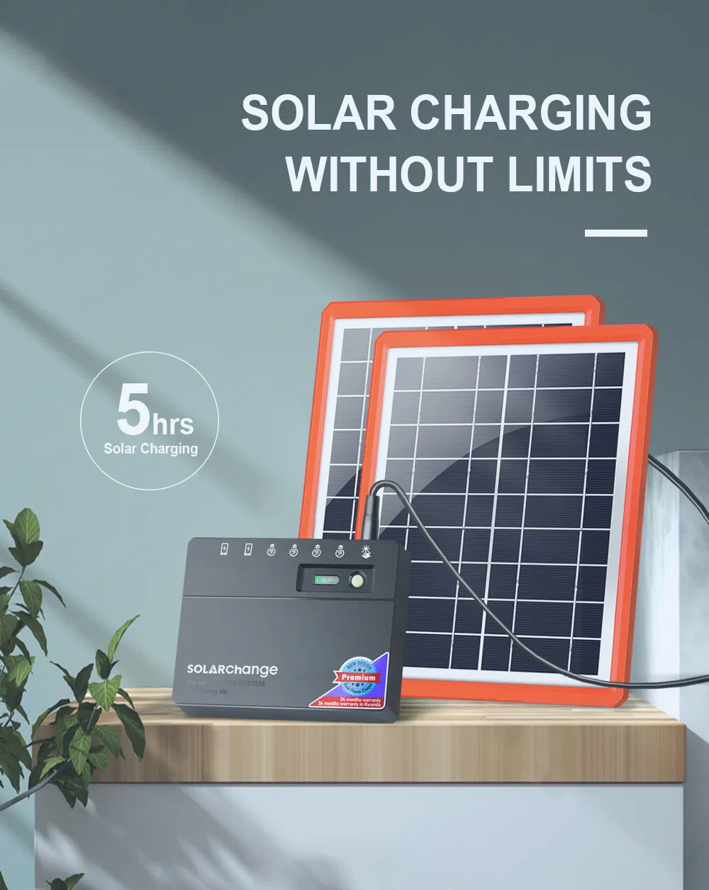 Bateria LiFePO4 para energia solar
