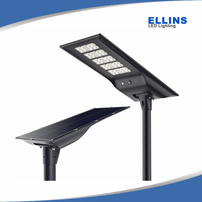 200lm/W Luzes de Rua LED Solares 30-100W Iluminação Comercial com Sistema Gateway e Plsm
