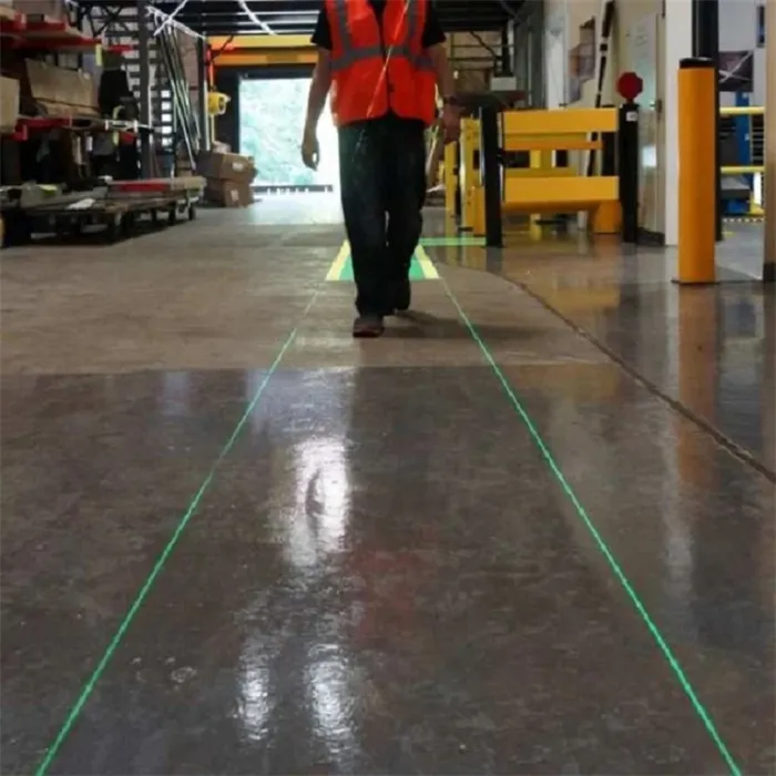 laser Virtual luz da linha