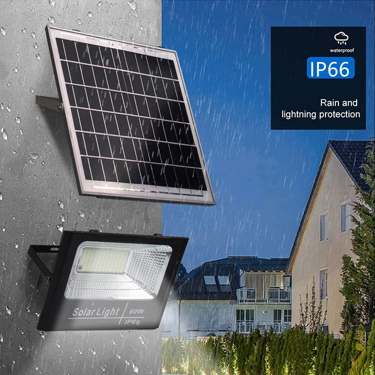Iluminação de Inundação LED Solar para Jardim com Economia de Energia 200W