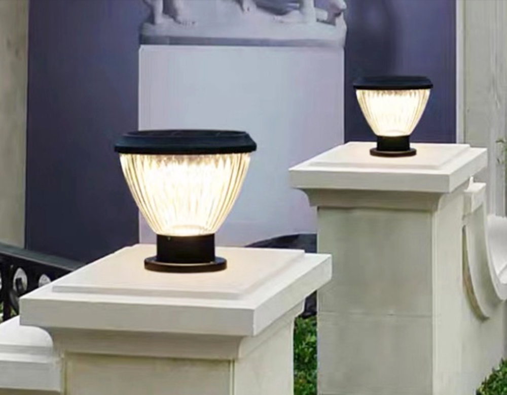 Lâmpada de Jardim Solar LED Alimentada por Bateria Iluminação Decorativa para Exterior