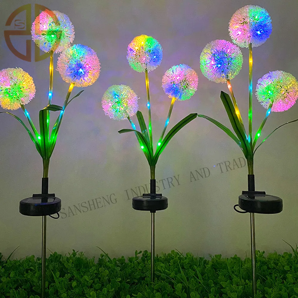 Iluminação Solar Paisagística à Prova d'Água para Caminhos de Jardim Deslumbrantes