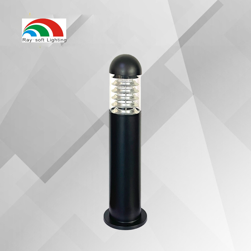 Luz de Bollard 80cm 60cm Lâmpadas de Jardim e Gramado Decoração Vila Caminho Pilar Posto Lanternas Solares Iluminação Paisagística