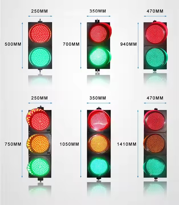 Sinalizador de Tráfego Solar LED Vermelho Amarelo Verde de Fábrica Preço de Fábrica Luz de Sinalização com Contagem Regressiva Preço do Sinal de Setas