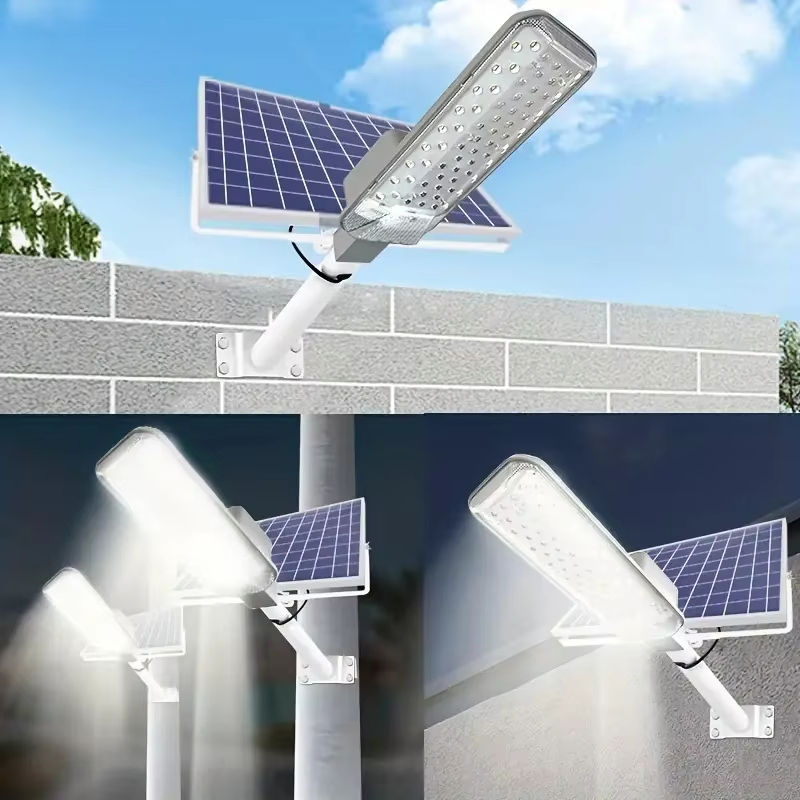 Lâmpada de Rua Solar LED do Crepúsculo ao Amanhecer – Iluminação Externa de Alta Lúmens para Segurança