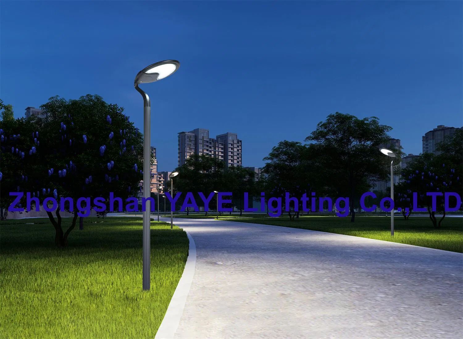 Yaye Produto Mais Vendido Alta Qualidade Baixo Preço Eficiente em Energia Luz Solar LED para Caminhos Decorativos Iluminação de Jardim à Prova d'Água IP66 com 3years Garantia Melhor Serviço