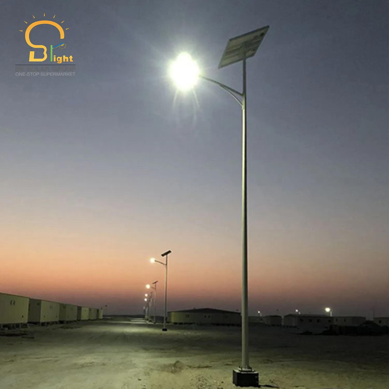 Iluminação Solar LED para Exterior com aprovação Ce IEC RoHS