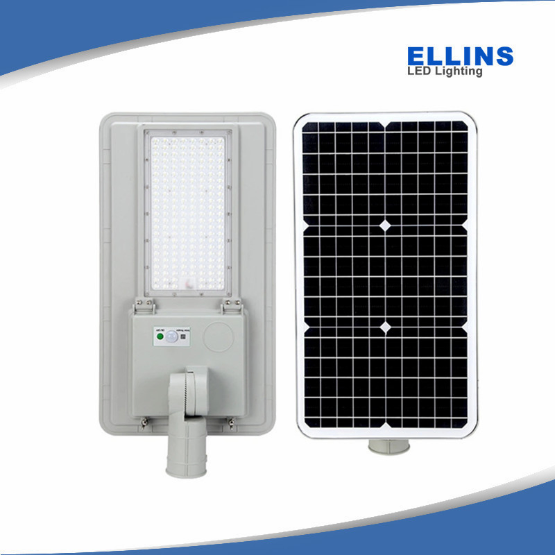 15W 20W 30W Iluminação Pública Solar Comercial com Poste
