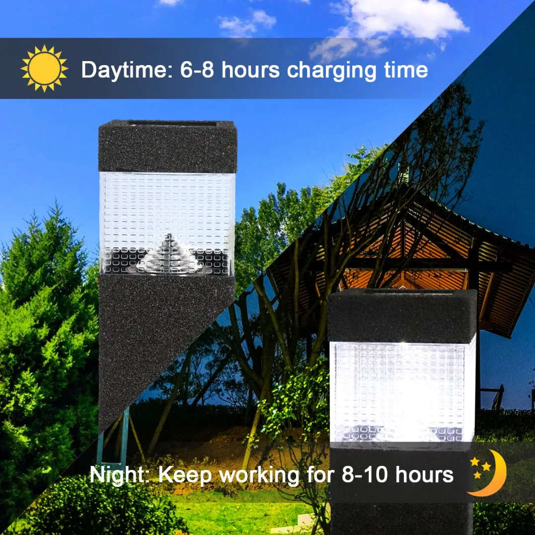 Decoração de Luz Solar de Pedra para Exterior com Sensor de Movimento Iluminação LED para Jardim
