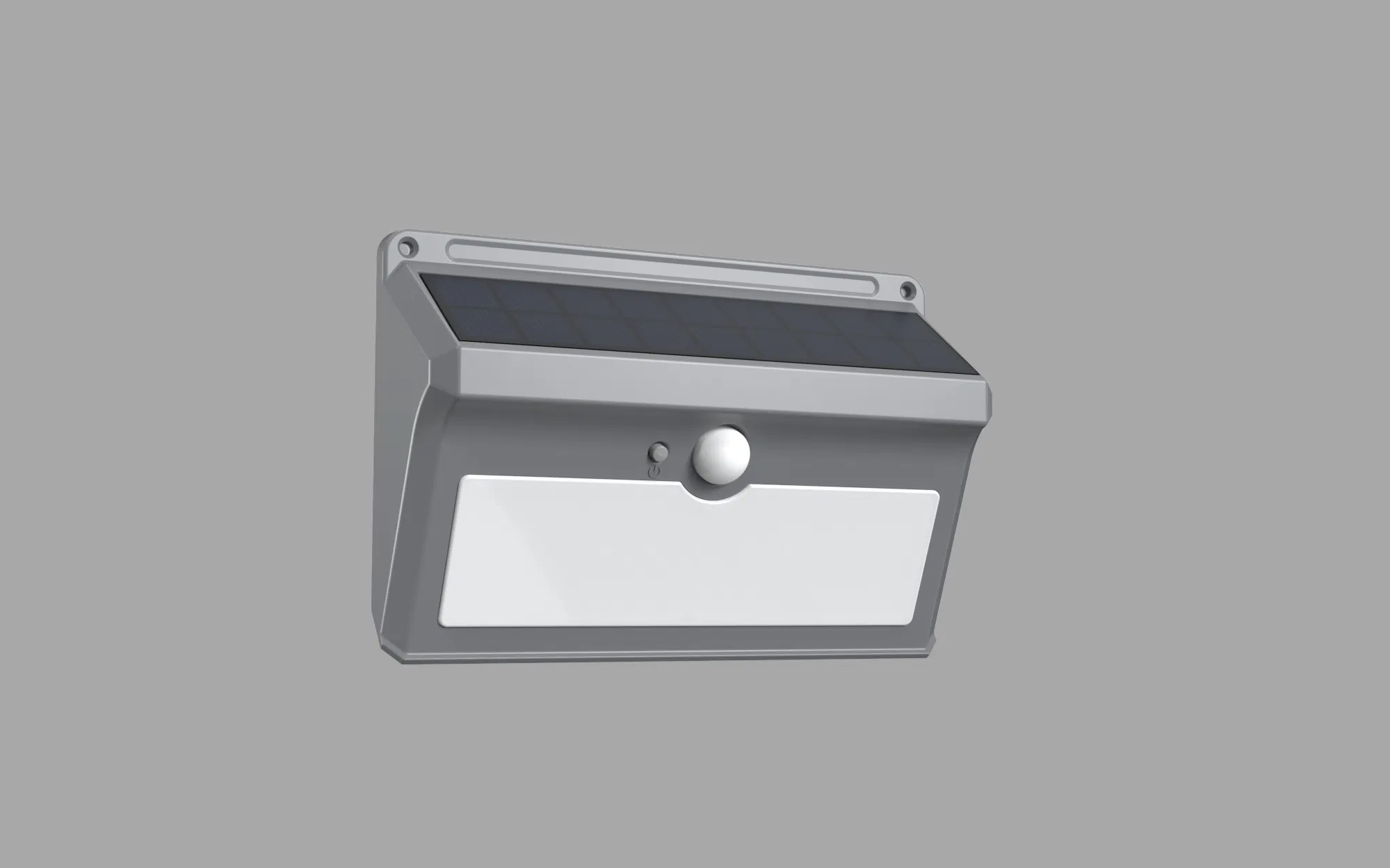 Lâmpadas de Parede com Sensor de Movimento Solar para Iluminação de Jardim Externo