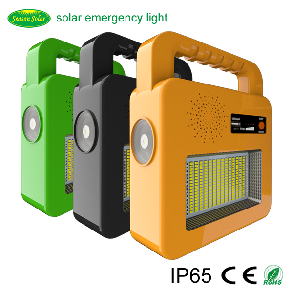 Nova Lanterna de Camping Chegando, Portátil, LED Solar, Iluminação de Emergência com Carregamento Solar USB e Lâmpada de Flashlight