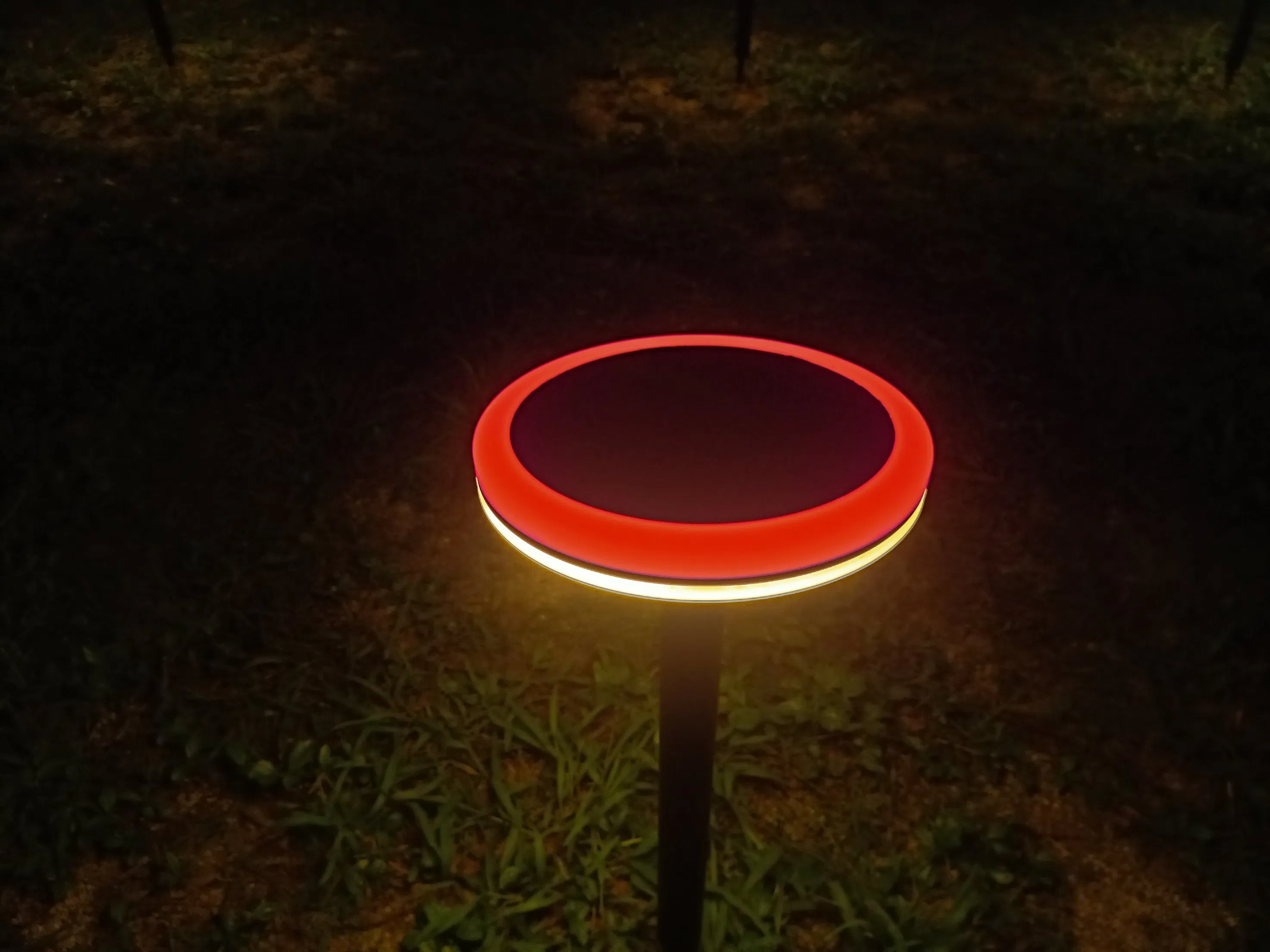 Luminária de Paisagem Pathway Spot ao Ar Livre à Prova d'Água IP65 1W Iluminação Solar LED para Jardim com Estaca