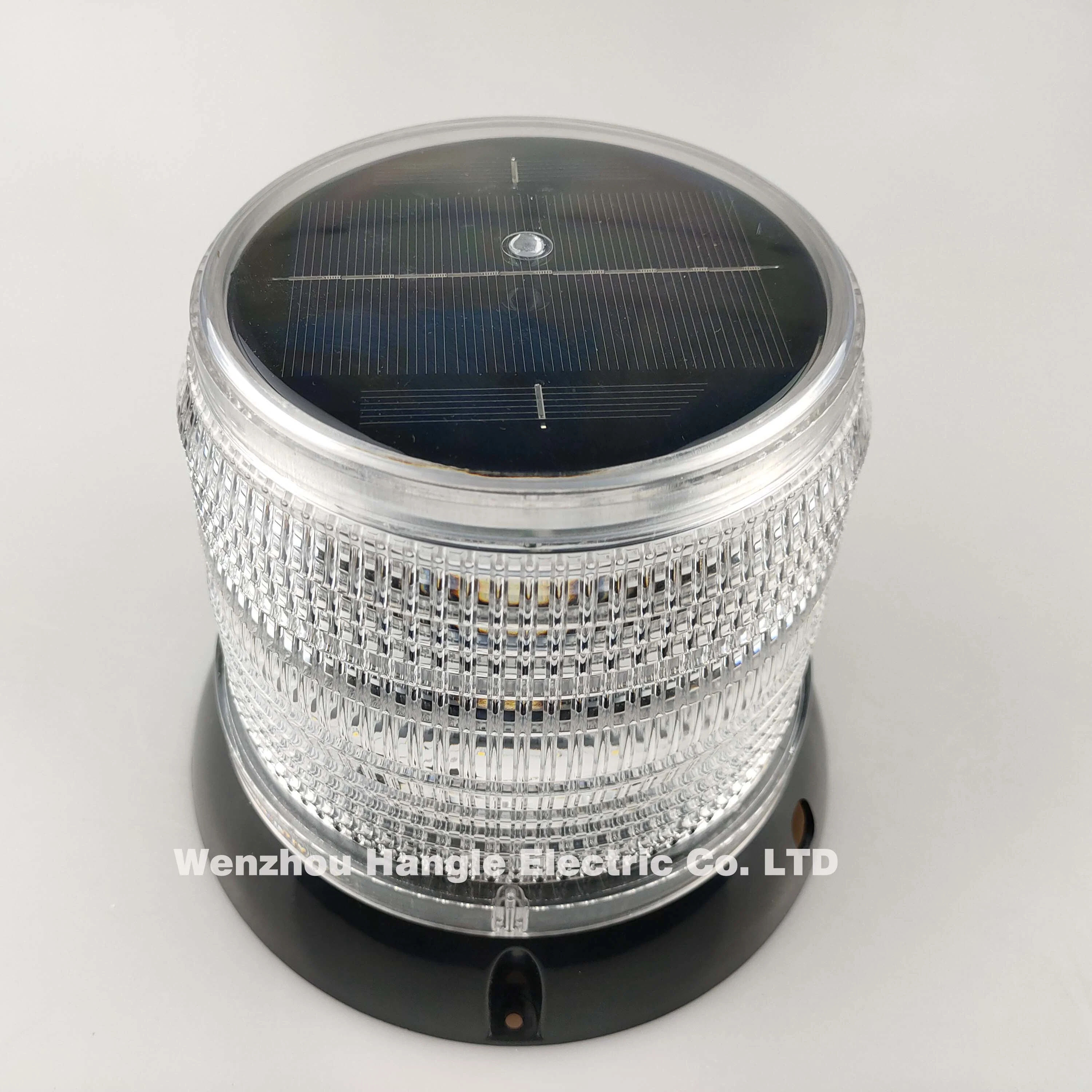 Lanterna de Alerta Solar LED Rotativa Brilhante/Beacon de Alerta Vermelho Piscante Luz Estroboscópica Sinal de Tráfego para Carros