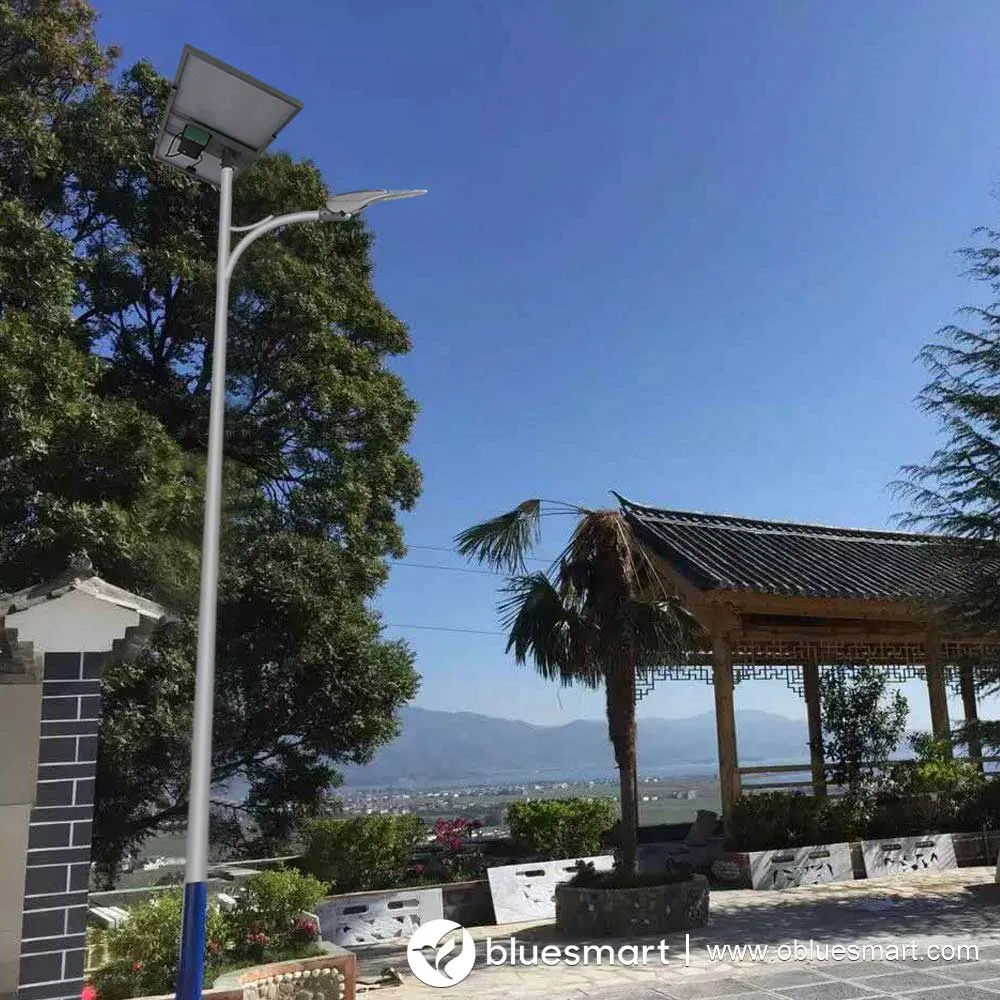 Iluminação de Rua LED Solar com Sensor de Movimento à Prova d'Água de Alta Qualidade para Exterior