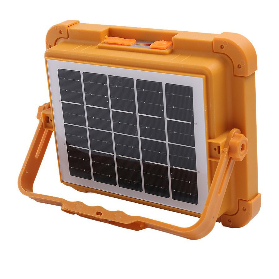 Lanterna Solar LED Portátil para Acampamento ao Ar Livre Iluminação de Emergência de Grande Capacidade