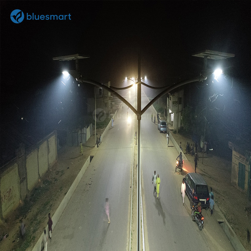 6000K Iluminação de Segurança Solar ao Ar Livre com Alta Luminância LED e Bateria