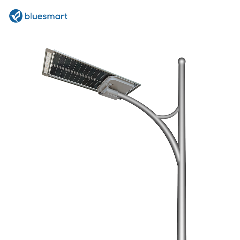 Novo Design de Luz de Rua LED de Energia Solar IP68 Iluminação de Segurança com Sensor de Movimento para Exteriores