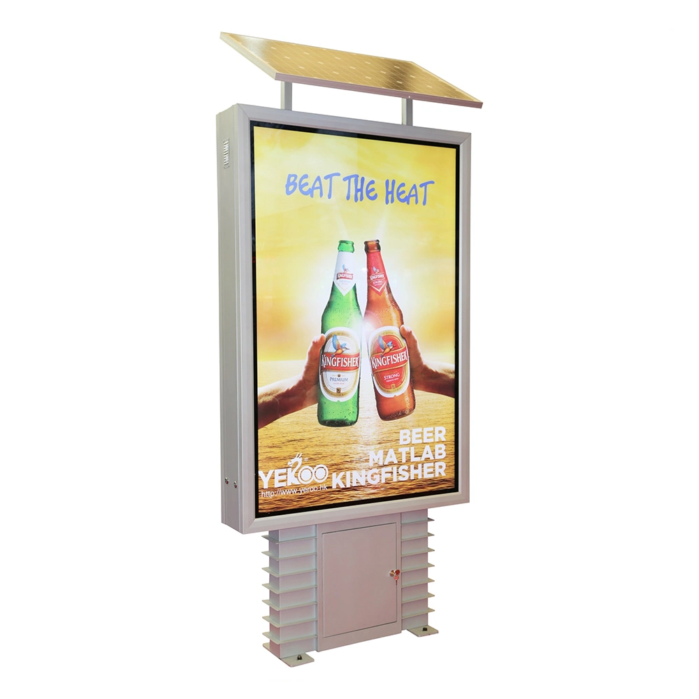 Placas Retroiluminadas Quadro LED Solar Caixa de Luz Display Lightbox