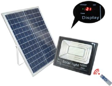 Alva 100W Luminária Solar LED de Alta Potência Lâmpadas LED para Exterior Controle Remoto Controle de Iluminação Controle de Temporização Iluminação LED