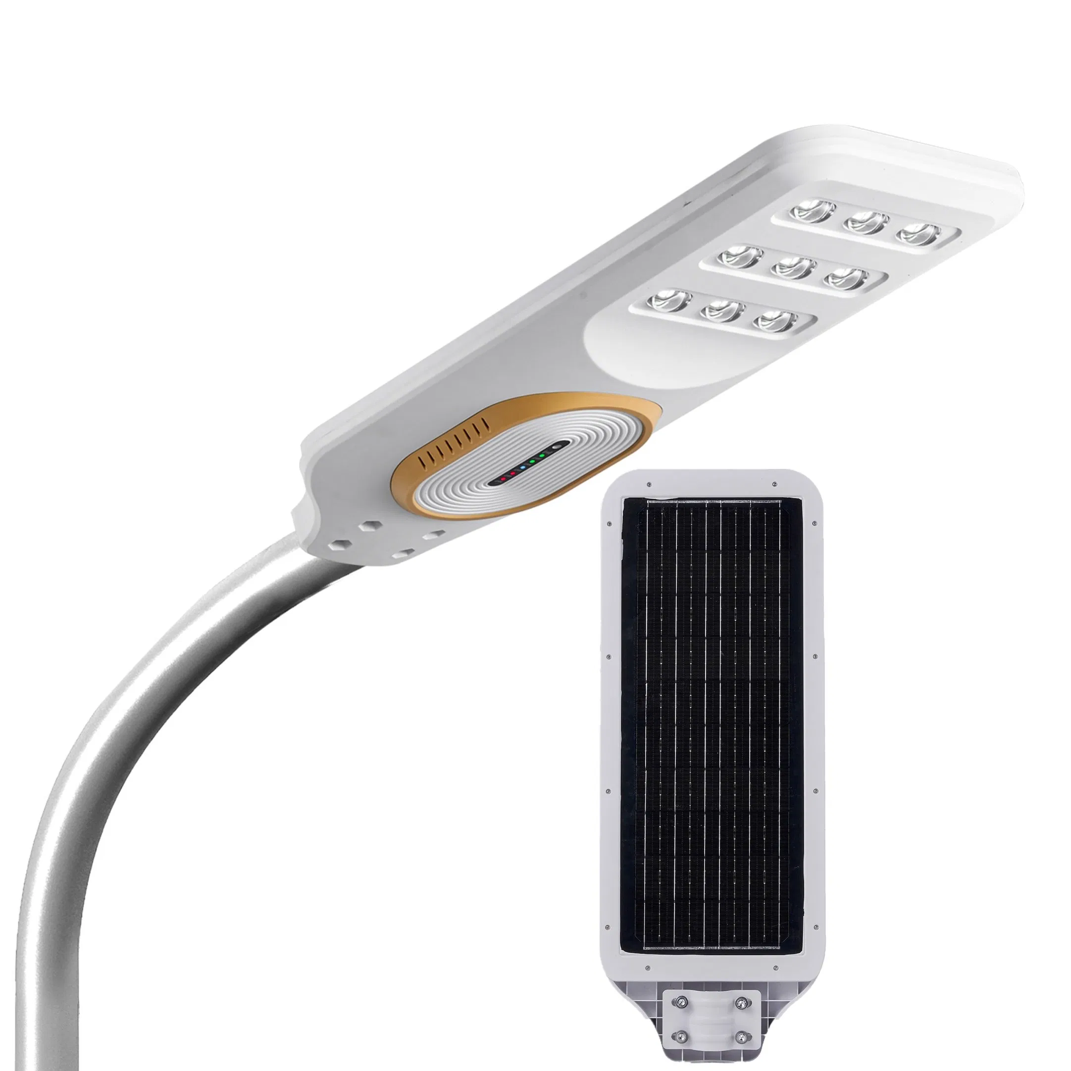 Yaye 25 Anos Melhor Fábrica Fabricante de Solar na China 3 Anos de Garantia Controle Remoto com Sensor de Movimento 300W ABS Tudo em Um Iluminação LED de Rua Jardim