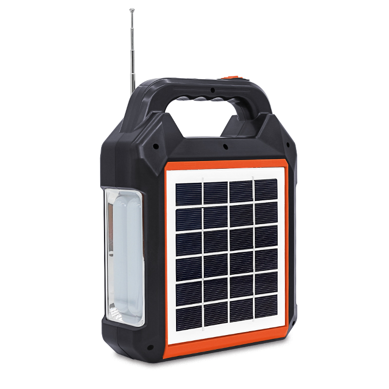 Yaye 2025 Luminária de Camping Portátil Recarregável de Emergência Solar com TF/USB/FM/ Alto-falantes Bluetooth